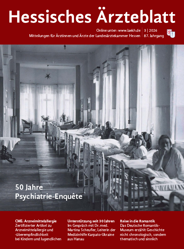 März 2026 HAE Ausgabe 3/2026