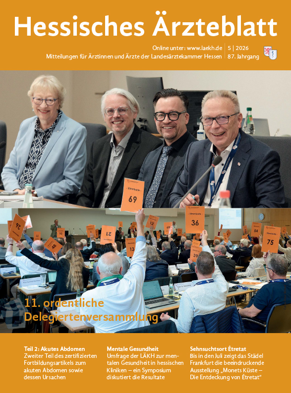 Mai 2026 HAE Ausgabe 5/2026